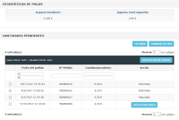 Solicitar pagos de ventas